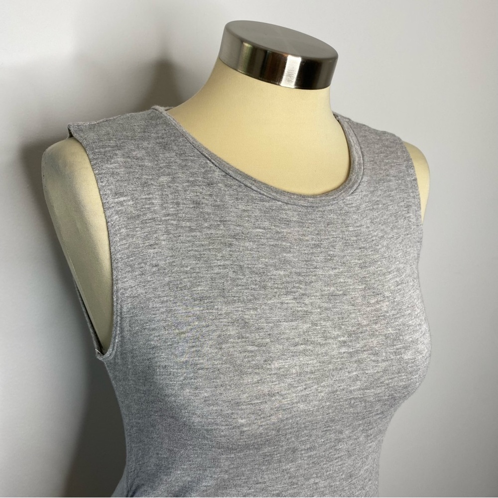 Antistar Grey Ruched Tank Dress - Picture 2 of 8